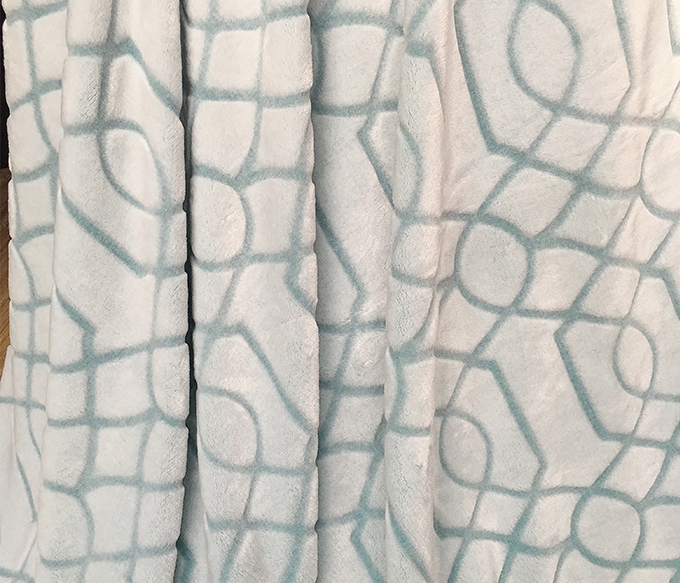 珊瑚、法蘭絨背印、剪花系列